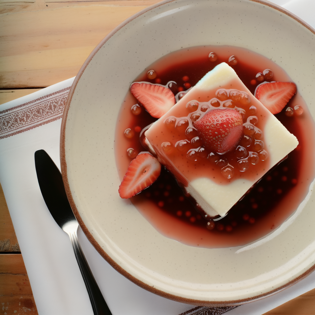 Strawberry Taho